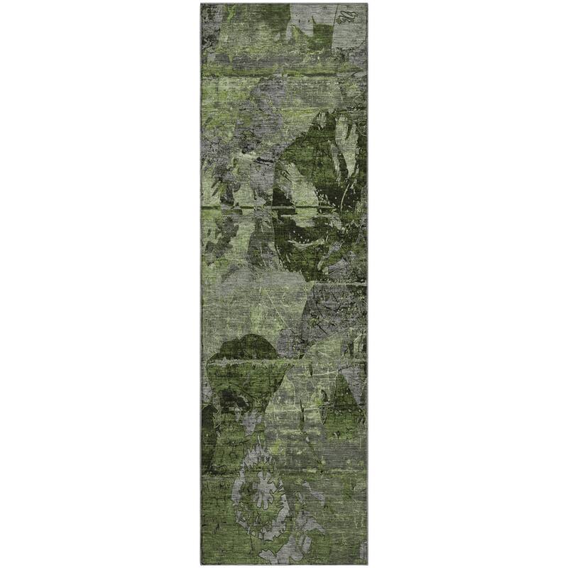 Premium Washable Super Soft Solid Abstract Mayfield Rug