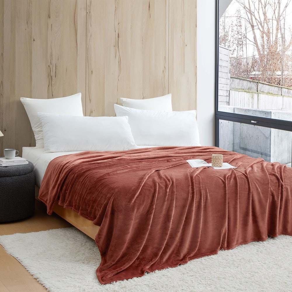 Wait Oh What - Coma Inducer® Bed Blanket - Maple Syrup