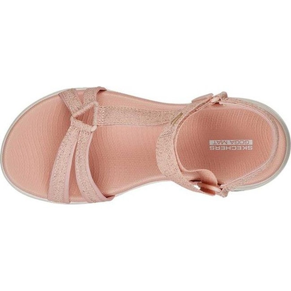 skechers on the go 600 rose gold