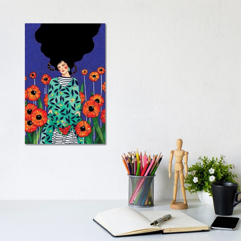 iCanvas "Give Your Story Away" by Hulya Ozdemir Canvas Print - 12x8x0.75