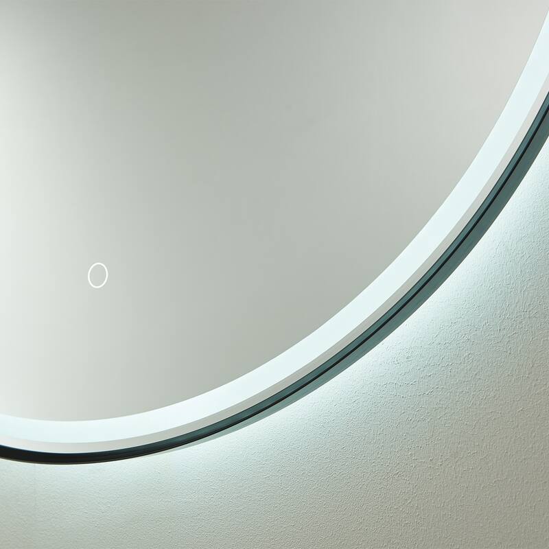 32'' Round LED Lighted Accent Bathroom/Vanity Wall Mirror