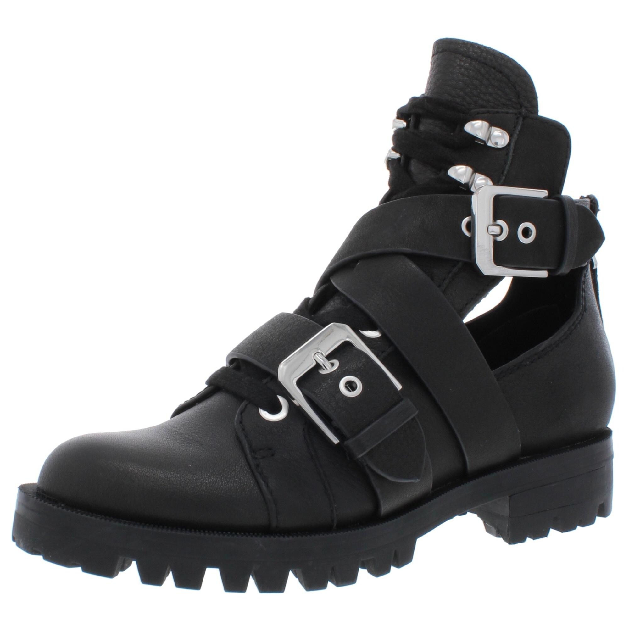 dolce vita black ankle boots