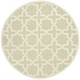 preview thumbnail 92 of 183, SAFAVIEH Handmade Cambridge Trudie Geometric Wool Rug 6' Round - Light Green/Ivory - Round