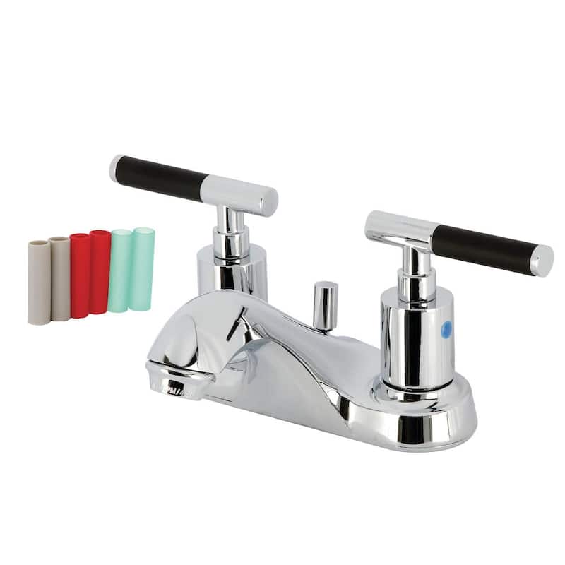 Kingston Brass FB562.CKL Kaiser 1.2 GPM Centerset Bathroom Faucet with - Polished Chrome