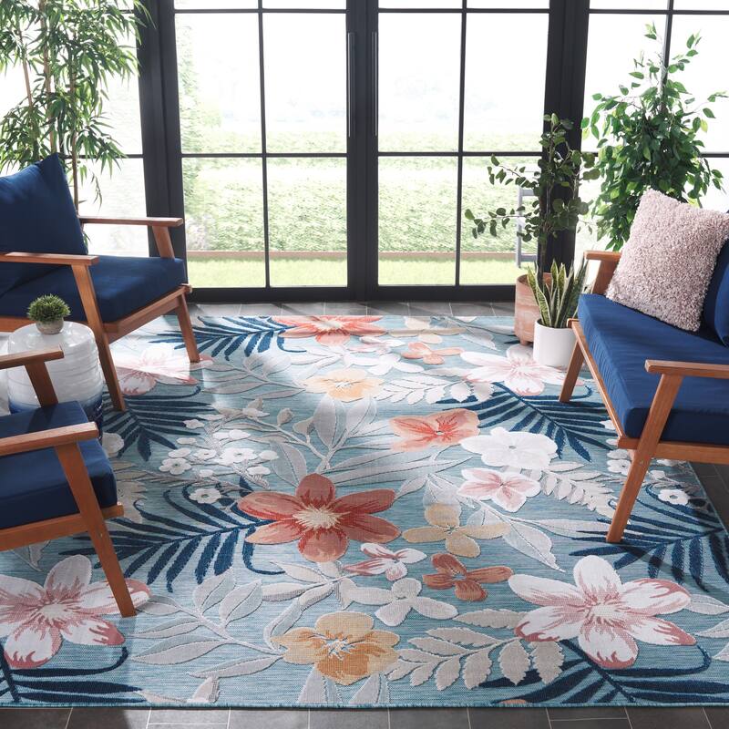SAFAVIEH Cabana Indoor/ Outdoor Waterproof Transitional Rug