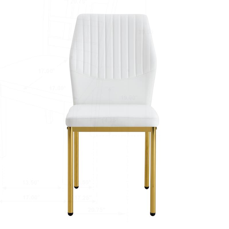 Luxurious Ergonomic Dining Chair Set - Stylish and Comfortable