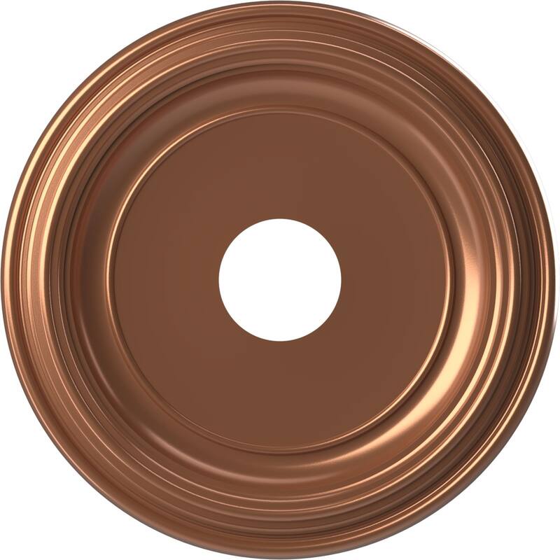 3 1/2" Inside Diameter - Traditional Thermoformed PVC Ceiling Medallion