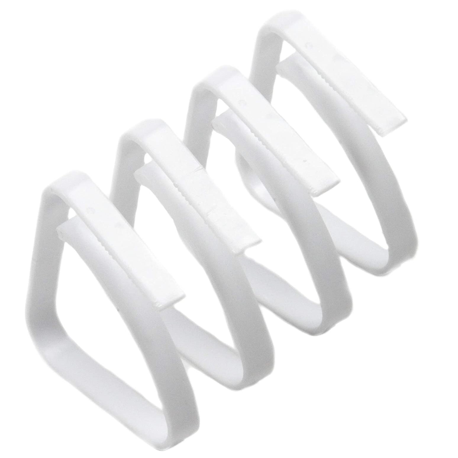 Chef Craft 4pc Plastic Tablecloth Clamps Set, Picnic Table Cloth Cover Clips