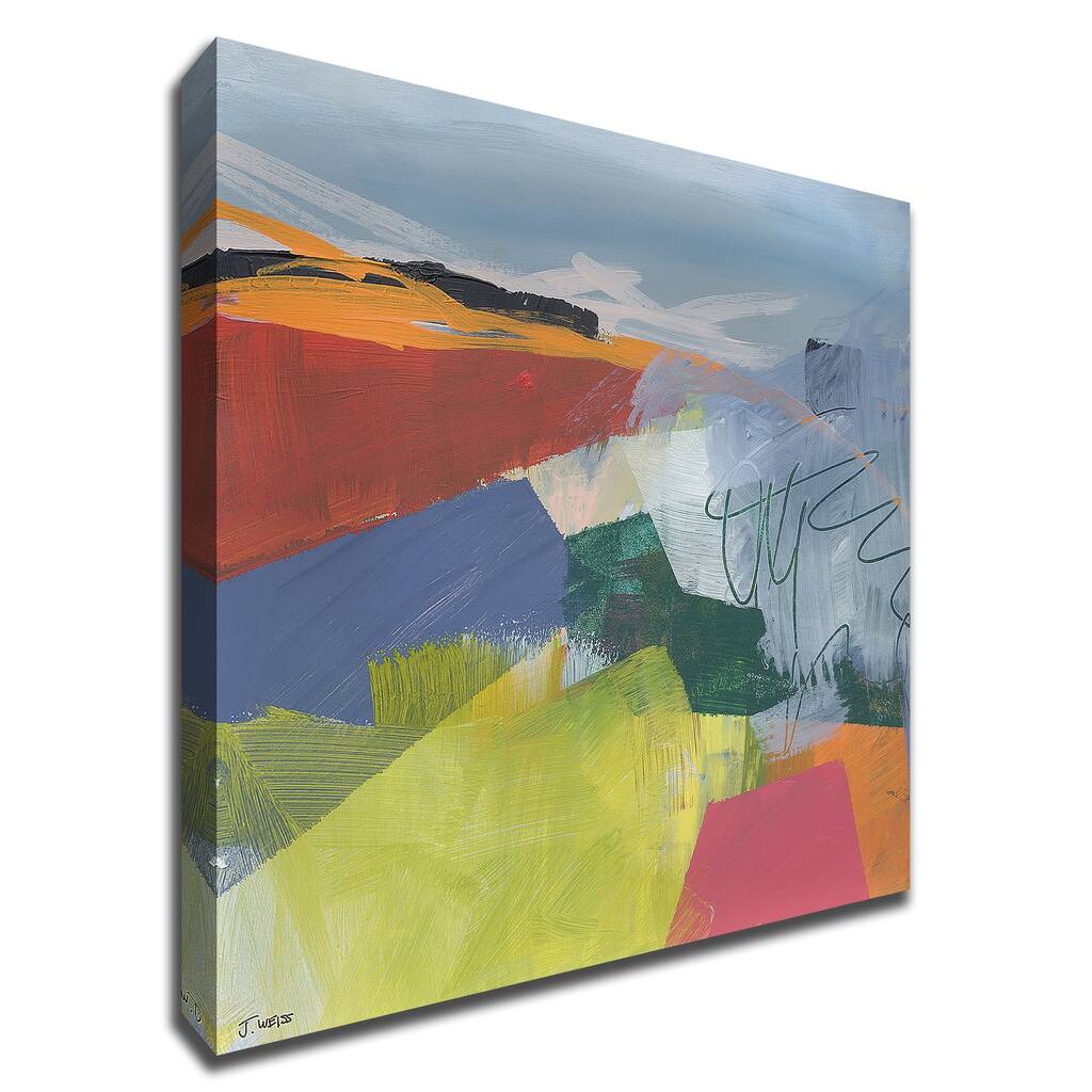 Vague Impression by Jan Weiss Print on Canvas