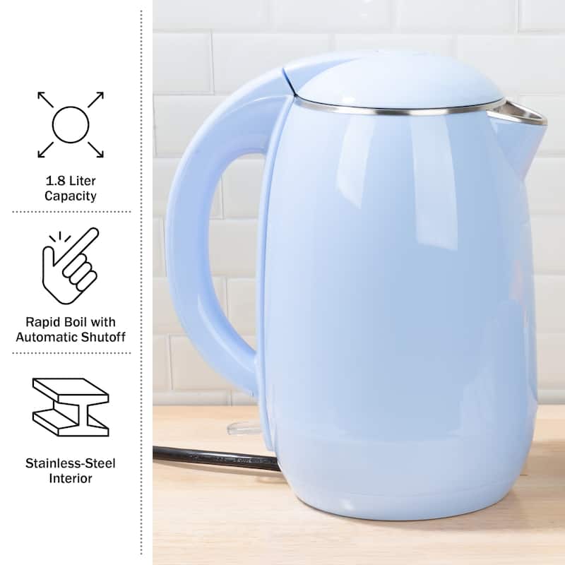 Electric Kettle - Auto-Off Rapid Boil Water Heater by Classic Cuisine