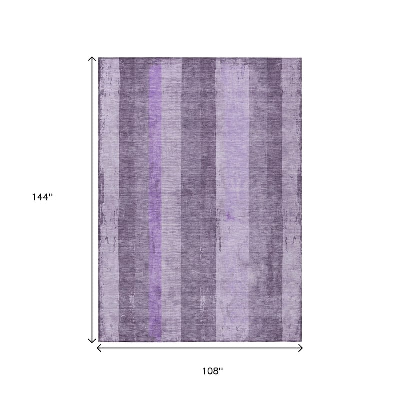 HomeRoots Striped Transitional Rectangle Outdoor Rug