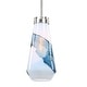 preview thumbnail 1 of 7, Uttermost Windswept Blue and White 1-Light Mini Pendant