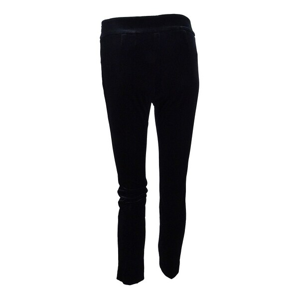 plus size velvet pants