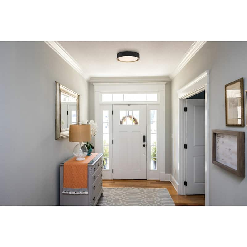 Access Lighting 49970LEDDCS Malaga 16" Wide LED Flush Mount Ceiling