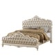 preview thumbnail 7 of 14, Rose Gold PU & Pearl White California King Bed