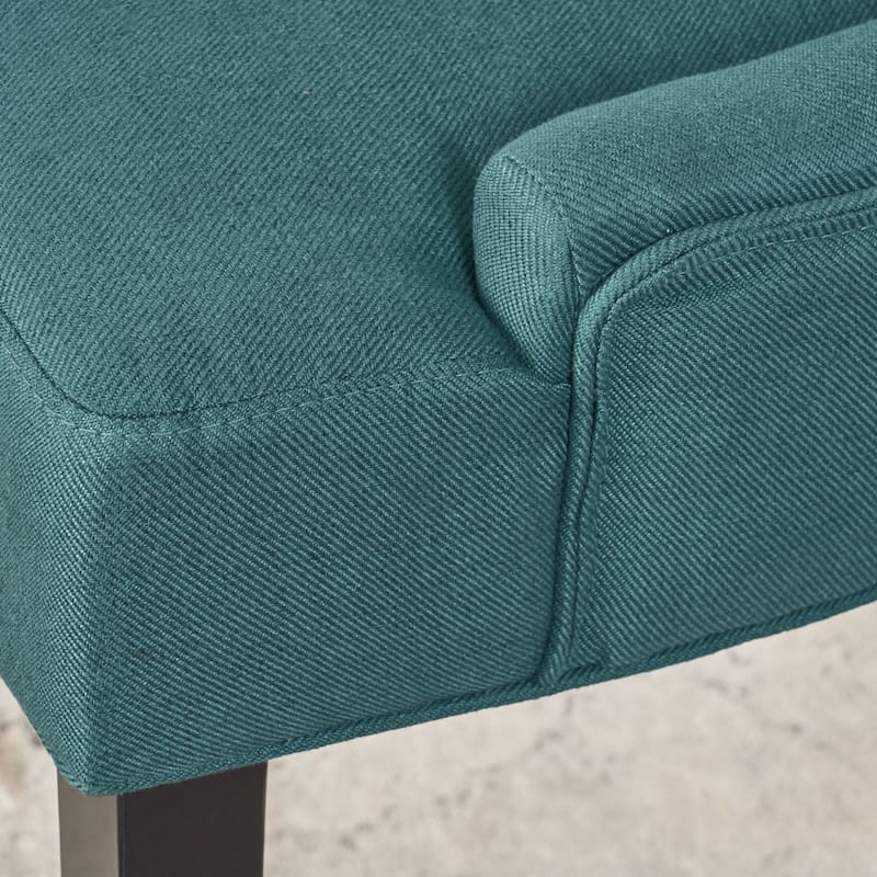 Roomfitters Dining Chair Set of 2, Modern Kitchen and Dining Room Seating, Teal