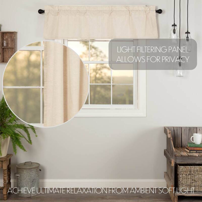 Simple Life Flax Valance