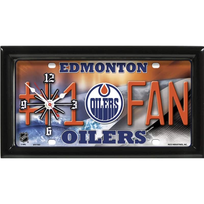 Edmonton Oilers Clock