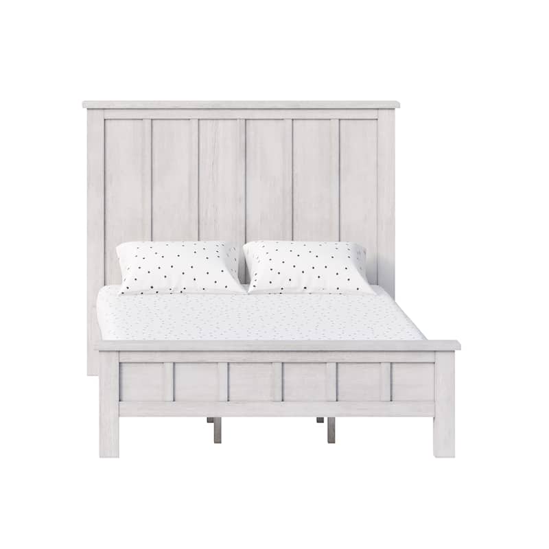 Milk Street Relic Low Profile Footboard - White