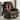 Swivel Recliner Chair with Massage and Heating for Adults, Oversized Velvet Living Room Single Sofa with USB and 2 Cup Holders