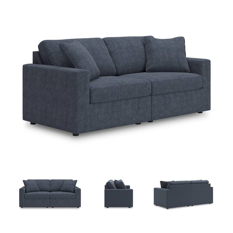 Signature Design by Ashley Modmax 2-Piece Loveseat - 76" W x 37" D x 36" H