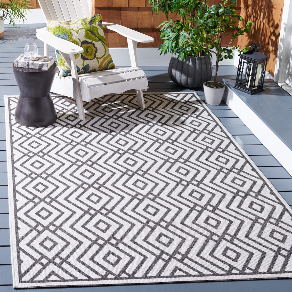 SAFAVIEH Linden Norita Indoor/ Outdoor Waterproof Patio Backyard Rug