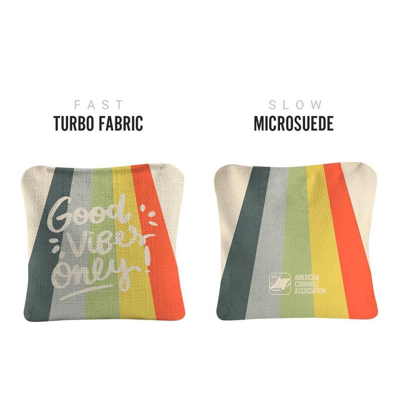Good Vibes Dual Sided Cornhole Bags