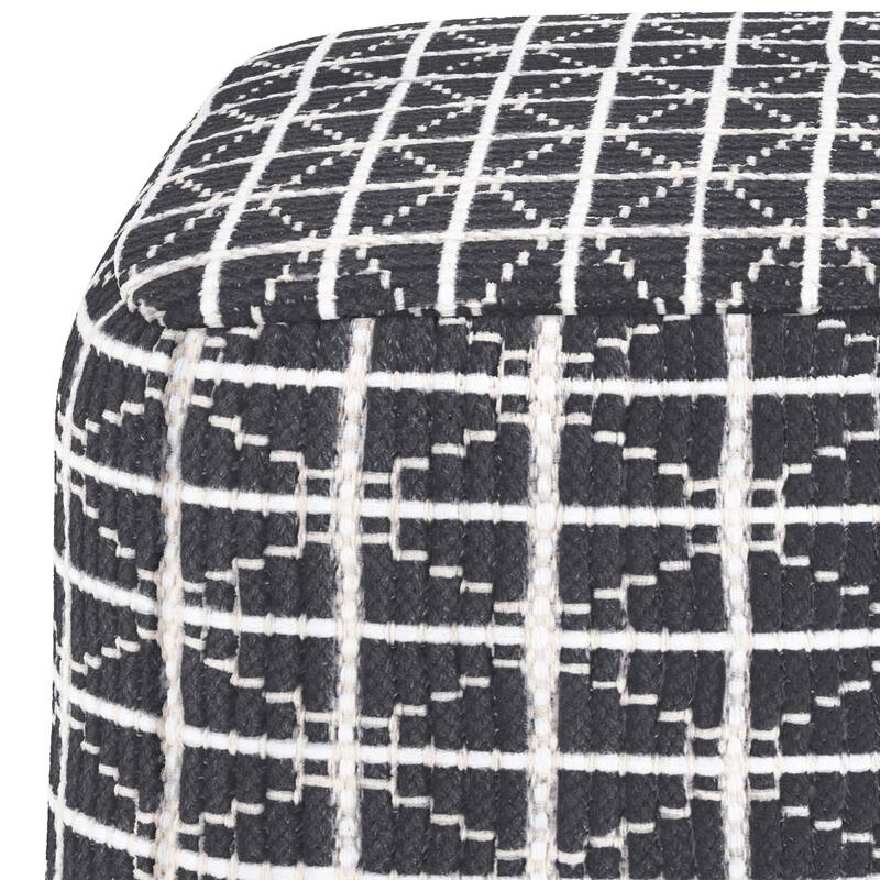 WYNDENHALL Tatum Boho Square Pouf