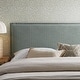 preview thumbnail 13 of 52, Camille Upholstered Striped Linen Blend Headboard