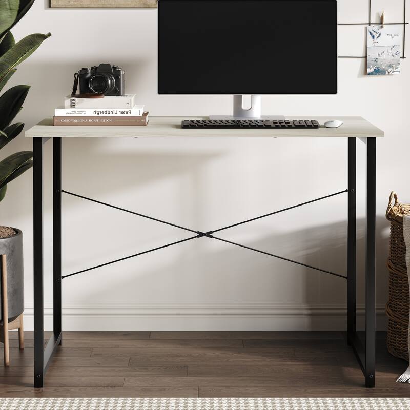 CraftPorch Modern 39-Inch Metal Computer Desk