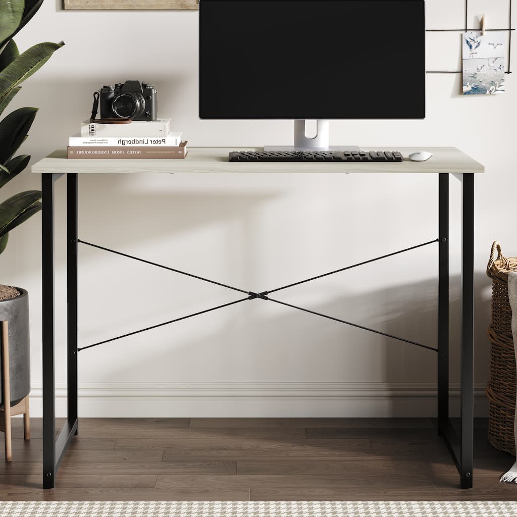 CraftPorch Modern 39-Inch Metal Computer Desk