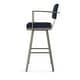 preview thumbnail 56 of 80, Amisco Akers Swivel Bar Stool