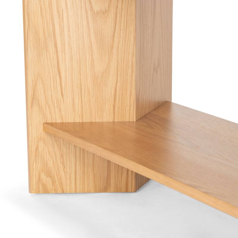 SAFAVIEH Couture Norrington Wood 5 Shelf Bookshelf - 38"W x 15"D x 76"H