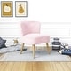 preview thumbnail 2 of 33, Avenue Greene Eden Boucle Kids Accent Chair with Natural Legs