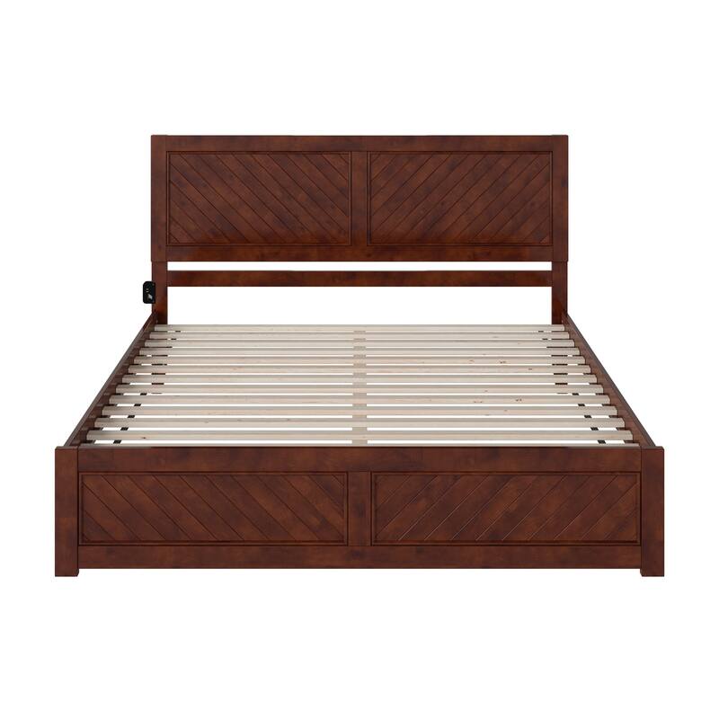 Canyon Platform Bed with Matching Headboard and Footboard