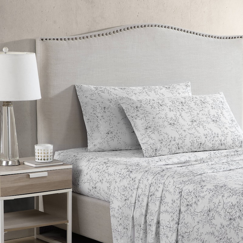 Stone Cottage Cotton Percale Printed Sheet Set