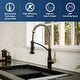 preview thumbnail 13 of 78, Karran Scottsdale Single-Handle Pull-Down Sprayer Kitchen Faucet