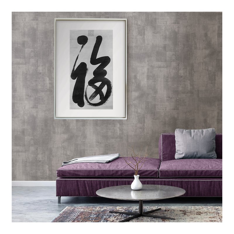 Brewster Ozone Silver Texture Wallpaper - 21 x 396 x 0.025