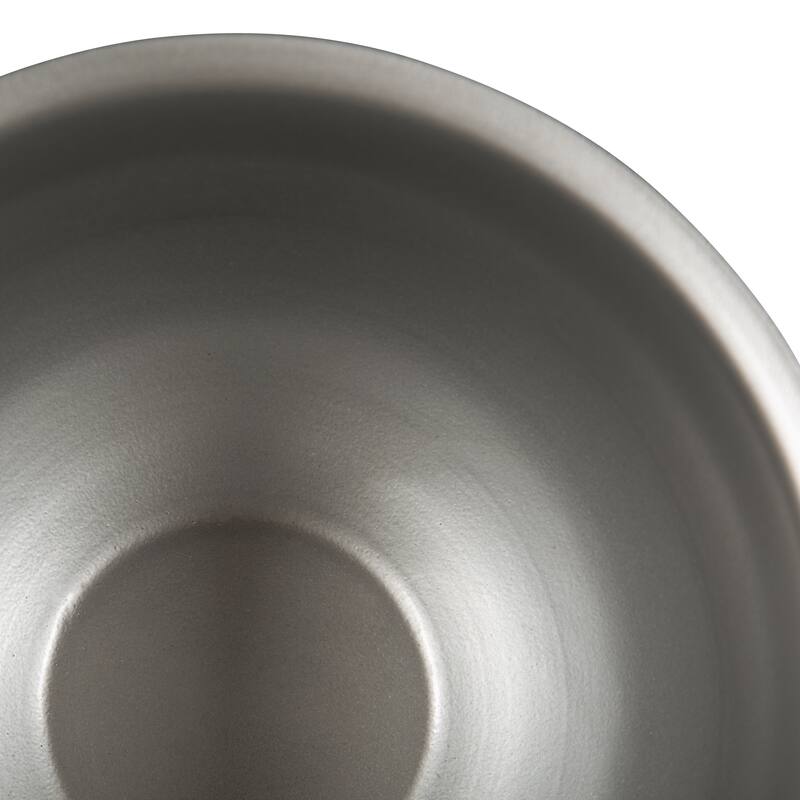 Kate and Laurel Mantua Round Metal Planter Set - 2 Piece