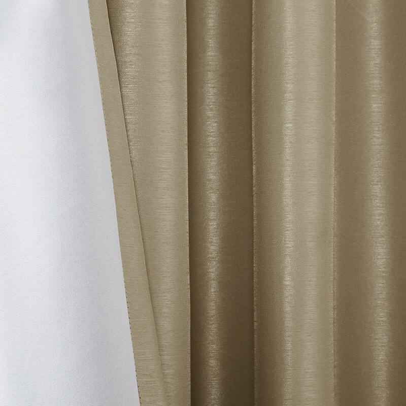 Twist Tab Total Blackout Window Curtain Panel