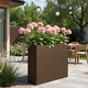 preview thumbnail 1 of 49, Dovelina Modern Metal Rectangular Planter- Elevate Your Space, Indoors & Outdoors