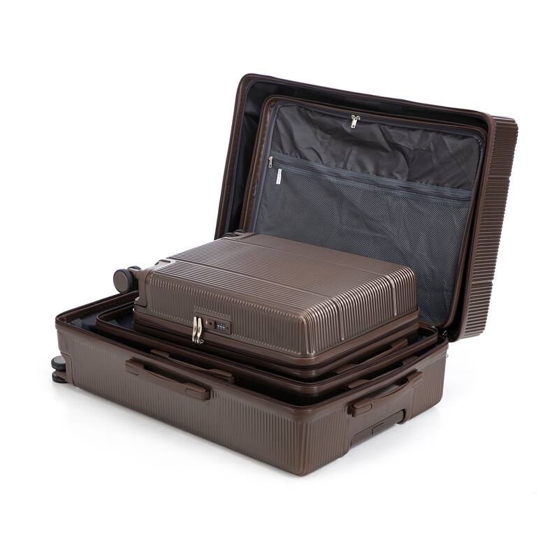 20"/24"/28" 3 pcs/set in ABS Spinner Wheel Luggage