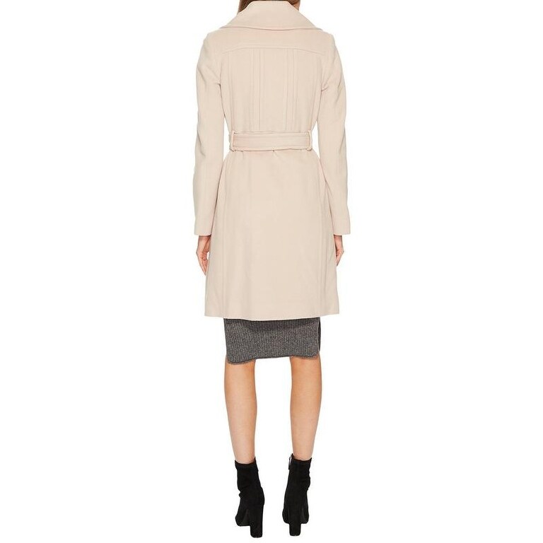 camel wrap coat