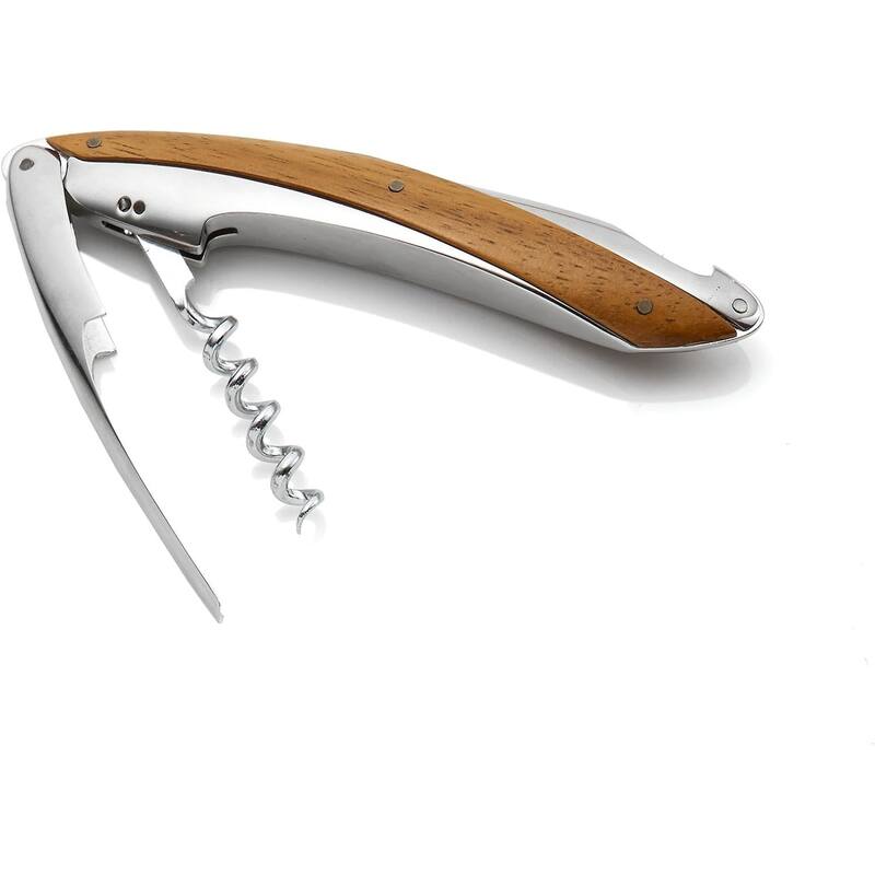 Nambe Bottle Vie Wine Opener One Size - 3" x 7" x 1"