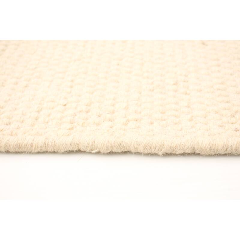 ECARPETGALLERY Hand Loomed Bungalow Wool Dhurrie