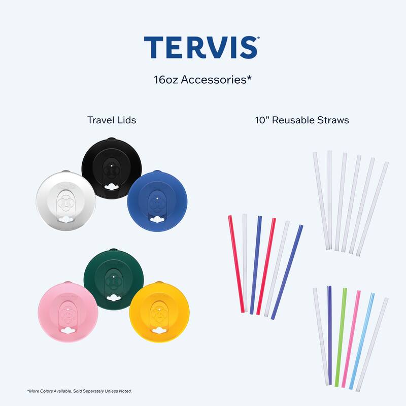 Tervis Ice Popsicle Collection Made in USA Double Walled Insulated Tumbler, Assorted - No Lid - 16oz 4pk