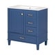 preview thumbnail 32 of 47, 30" Bathroom Vanity, Bathroom Cabinet with Sink Combo Set, Bathroom Storage Cabinet with a Soft Closing Door and 3 Drawers