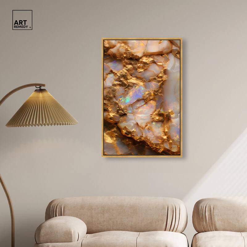 Mythic Gleam Canvas by Art Remedy