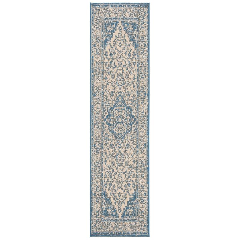 SAFAVIEH Linden Louann Indoor/ Outdoor Waterproof Patio Backyard Rug