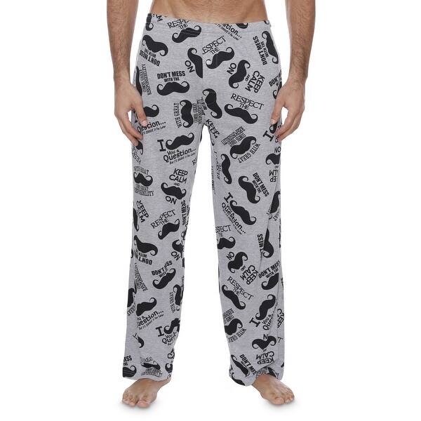 Hanes Mens Mens Printed Knit Pajama Pant Pajama Bottom